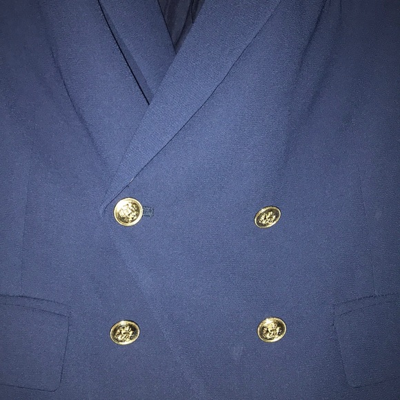 Navy Blue Blazer - Picture 3 of 4